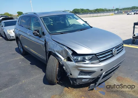 2021 Volkswagen Tiguan 2.0T Se/2.0T Se R-Line Black/2.0T Sel из США, поврежденный, VIN 3VV3B7AX6MM035657